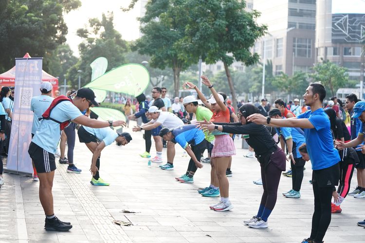 Race photo from Lari Bareng Yuk!