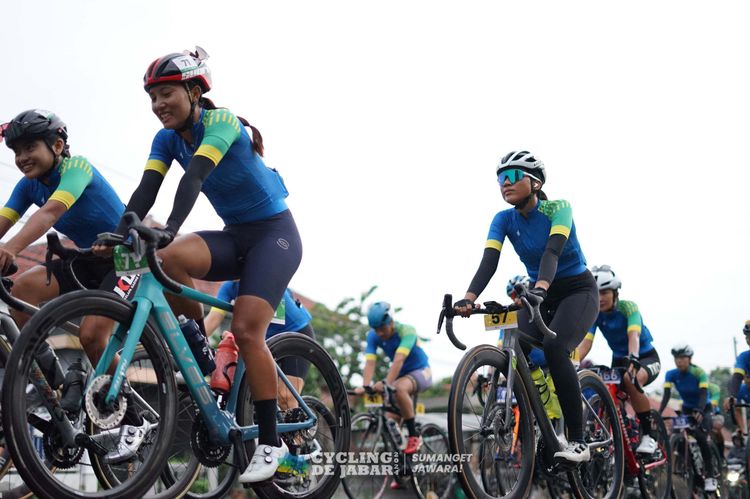 Race photo from Cycling de Jabar 2024