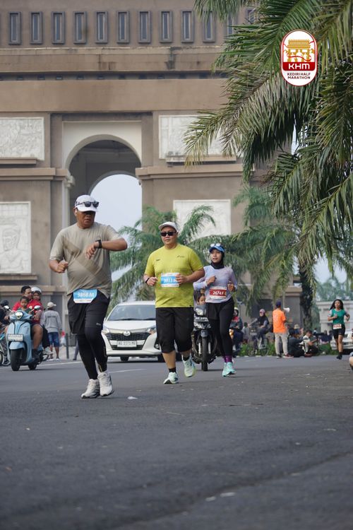 Race photo from Kediri Half Marathon 2025