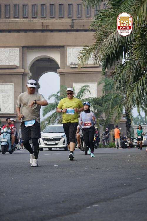 Race photo from Kediri Half Marathon 2025