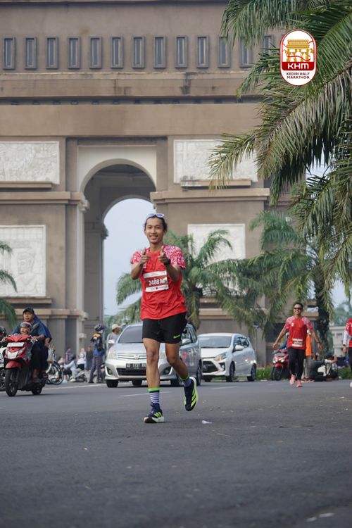 Race photo from Kediri Half Marathon 2025