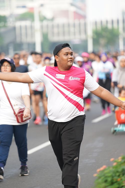 Race photo from Smartfren Run 2024 Vibes