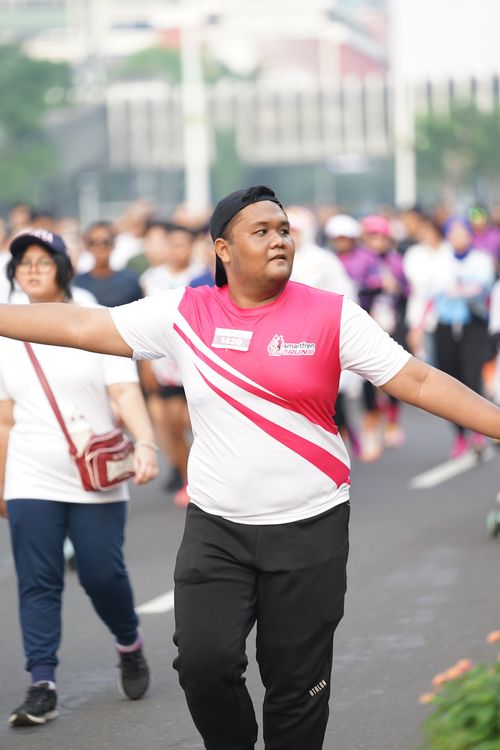 Race photo from Smartfren Run 2024 Vibes