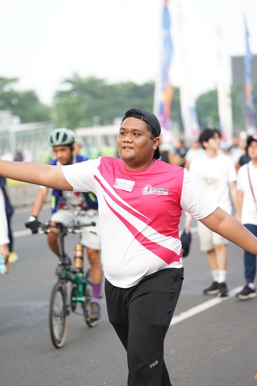 Race photo from Smartfren Run 2024 Vibes