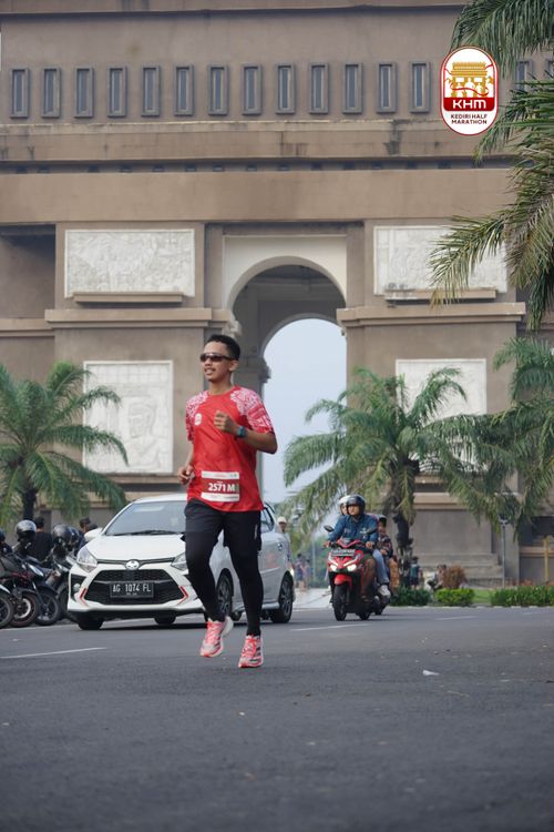Race photo from Kediri Half Marathon 2025