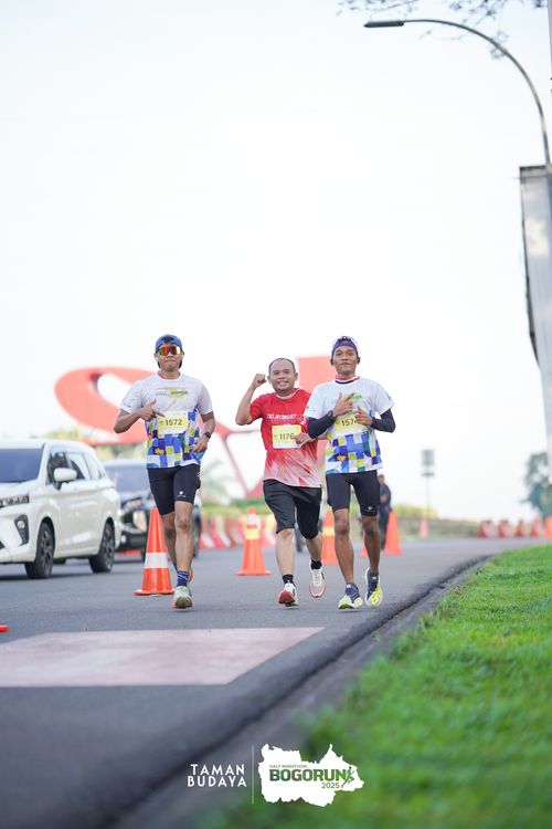 Race photo from Taman Budaya x BOGORUN 2025