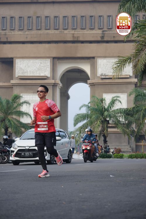 Race photo from Kediri Half Marathon 2025