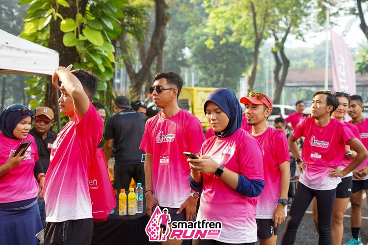 Race photo from Shakeout Run - Smartfren Run