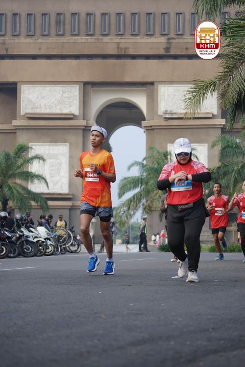 Race photo from Kediri Half Marathon 2025