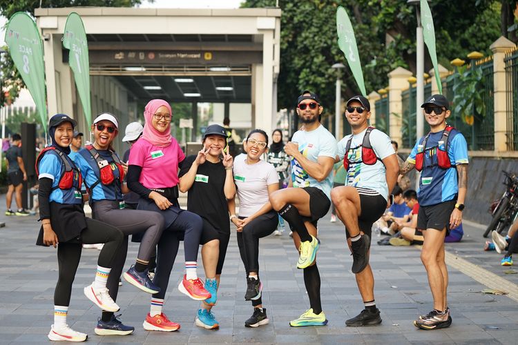 Race photo from Lari Bareng Yuk!