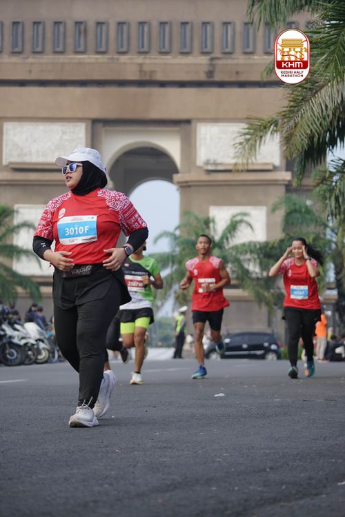 Race photo from Kediri Half Marathon 2025