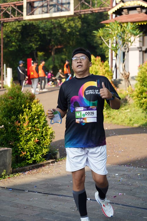Race photo from WIPRO RUN 2025 - Vitalis Unza 20th Anniversary