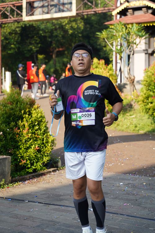Race photo from WIPRO RUN 2025 - Vitalis Unza 20th Anniversary