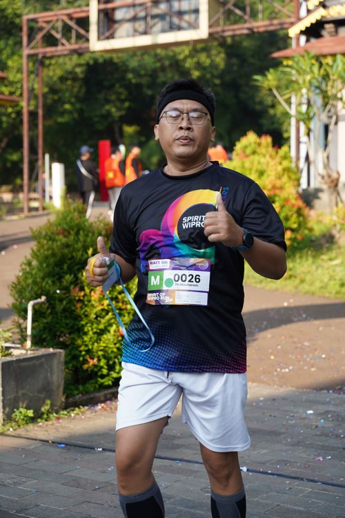 Race photo from WIPRO RUN 2025 - Vitalis Unza 20th Anniversary