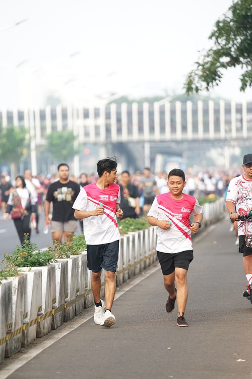 Race photo from Smartfren Run 2024 Vibes
