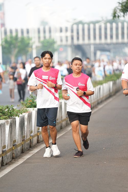 Race photo from Smartfren Run 2024 Vibes