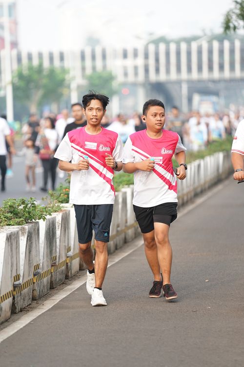 Race photo from Smartfren Run 2024 Vibes