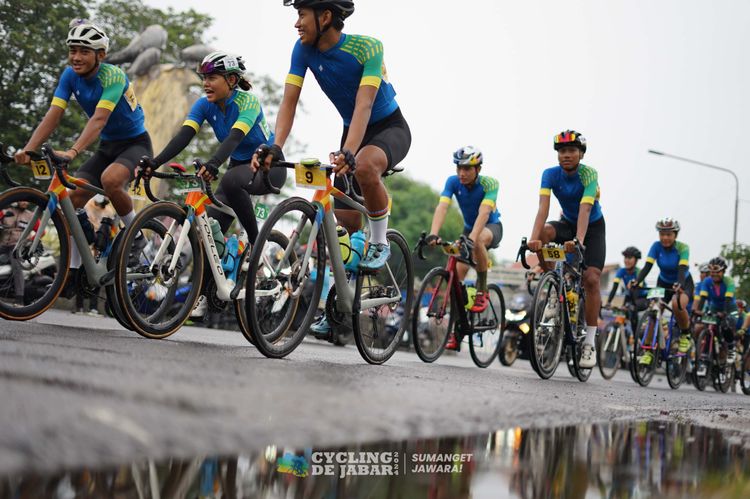Race photo from Cycling de Jabar 2024