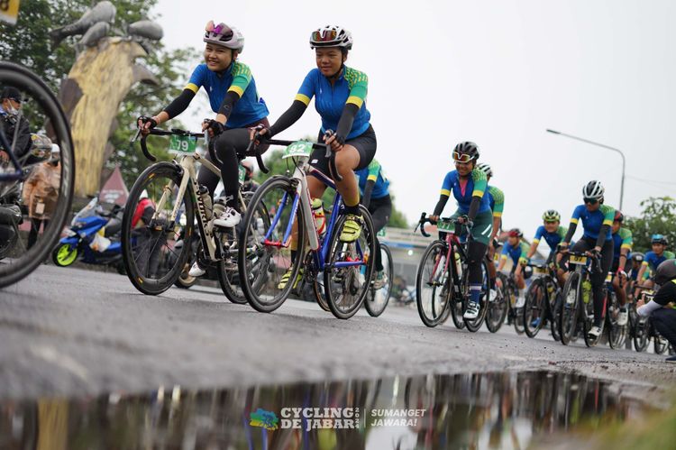 Race photo from Cycling de Jabar 2024