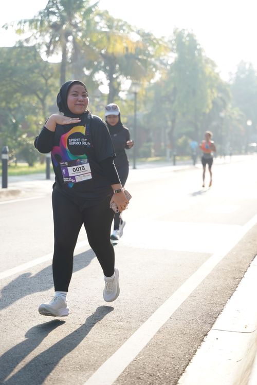 Race photo from WIPRO RUN 2025 - Vitalis Unza 20th Anniversary