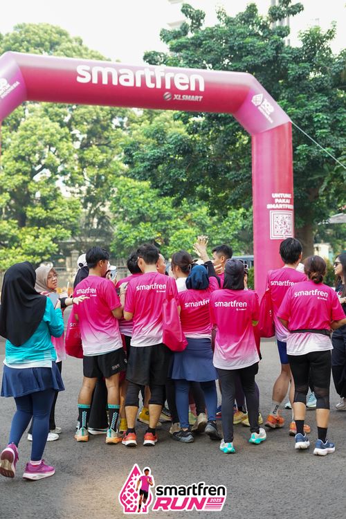 Race photo from Shakeout Run - Smartfren Run