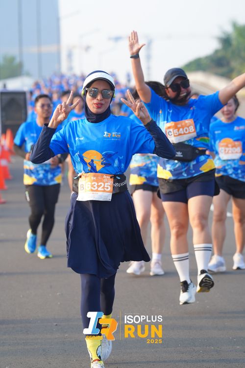 Race photo from ISOPLUS RUN 2025 - JAKARTA