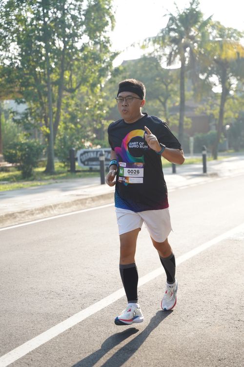 Race photo from WIPRO RUN 2025 - Vitalis Unza 20th Anniversary
