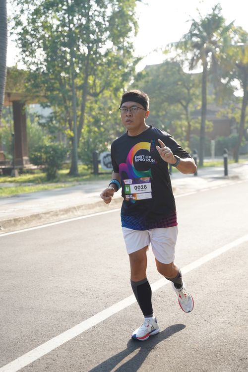 Race photo from WIPRO RUN 2025 - Vitalis Unza 20th Anniversary