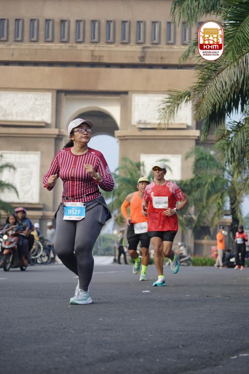 Race photo from Kediri Half Marathon 2025