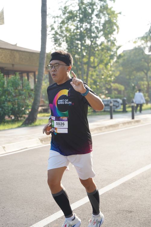 Race photo from WIPRO RUN 2025 - Vitalis Unza 20th Anniversary