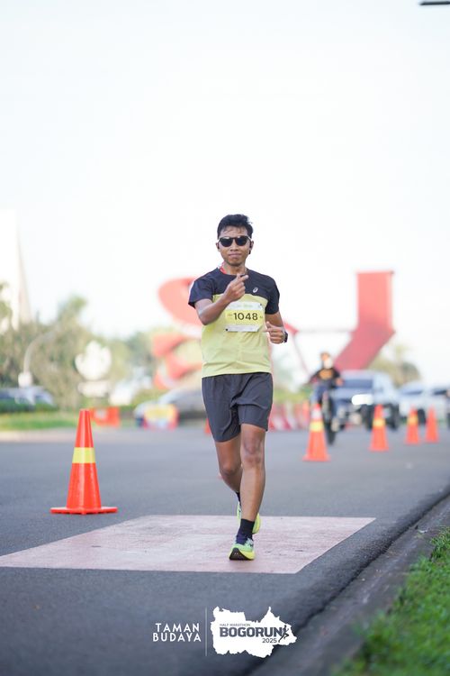 Race photo from Taman Budaya x BOGORUN 2025