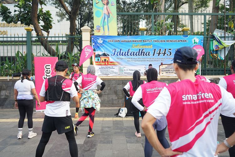 Race photo from Smartfren Run 2024 Vibes