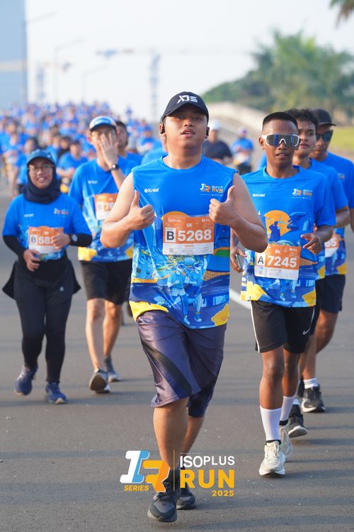 Race photo from ISOPLUS RUN 2025 - JAKARTA