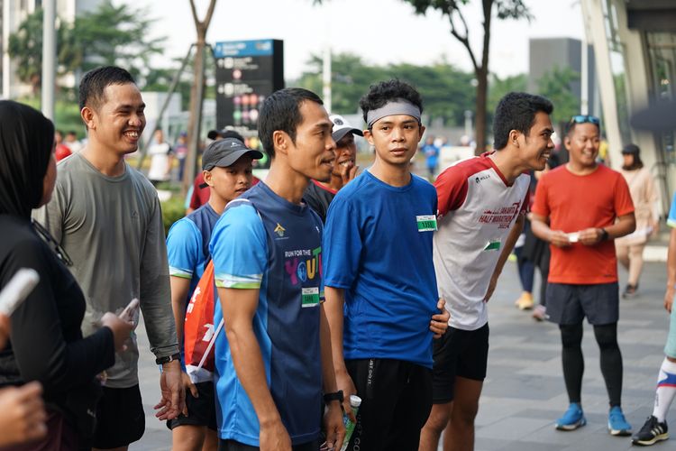 Race photo from Lari Bareng Yuk!