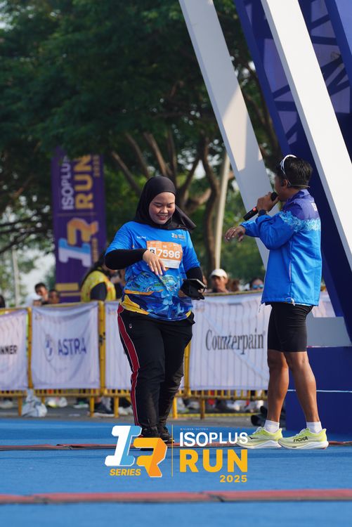 Race photo from ISOPLUS RUN 2025 - JAKARTA