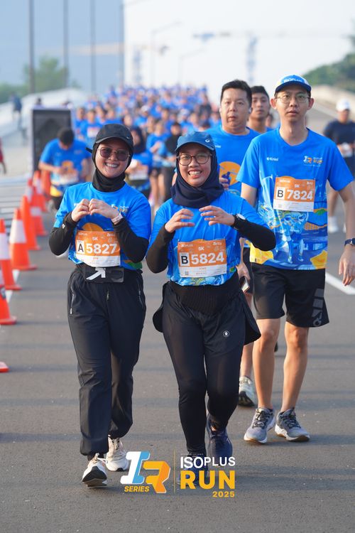 Race photo from ISOPLUS RUN 2025 - JAKARTA
