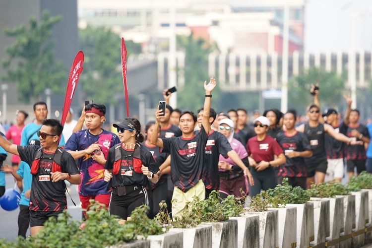 Race photo from One Run 10K Vibes 2024
