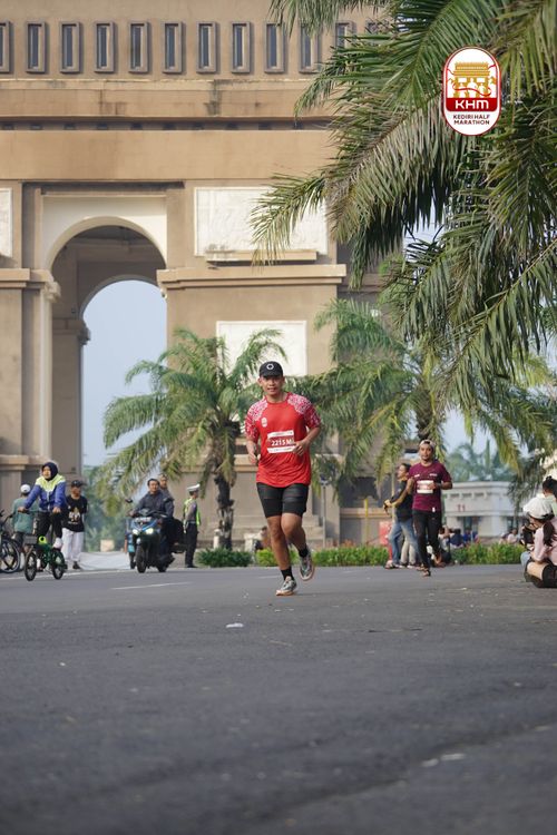 Race photo from Kediri Half Marathon 2025