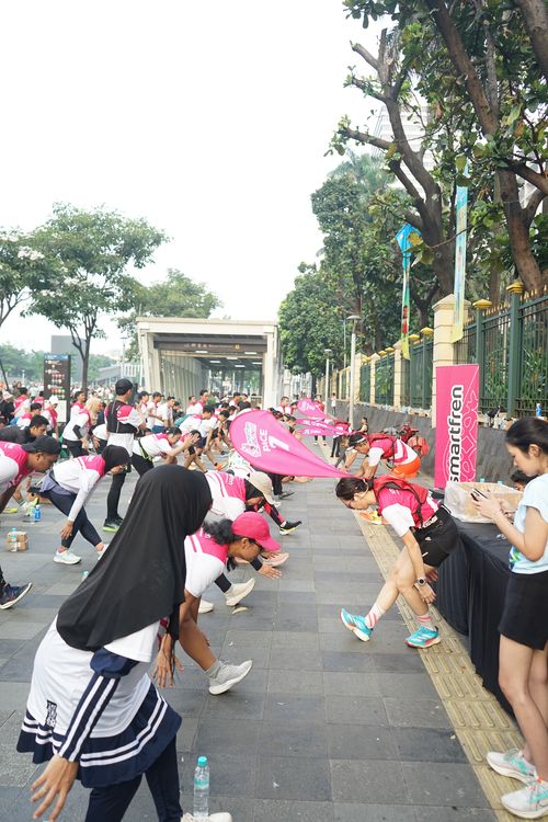 Race photo from Smartfren Run 2024 Vibes
