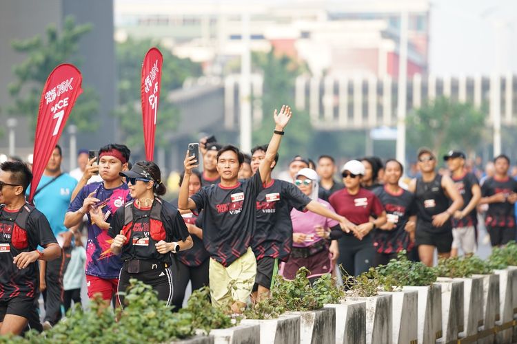 Race photo from One Run 10K Vibes 2024