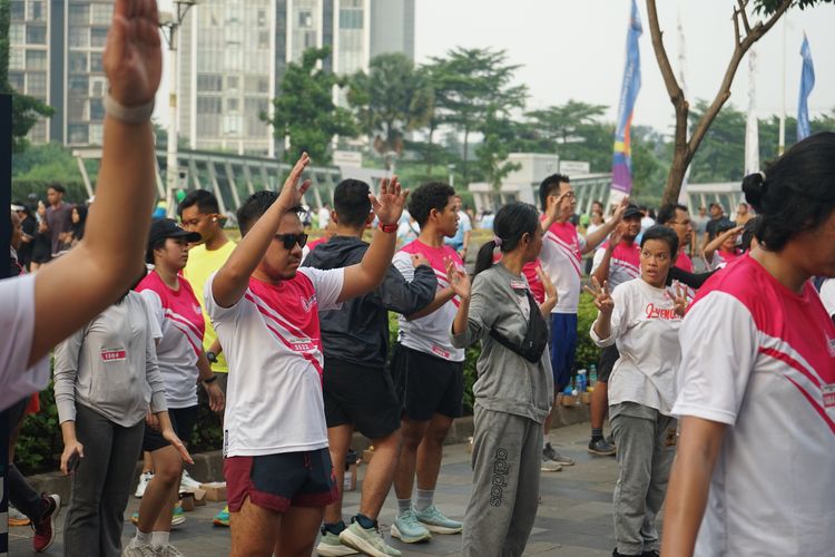 Race photo from Smartfren Run 2024 Vibes