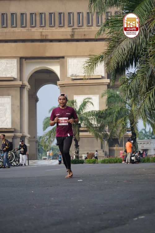 Race photo from Kediri Half Marathon 2025