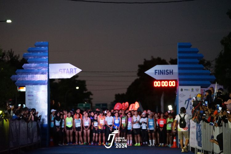 Race photo from Jabar Run 10K 2024