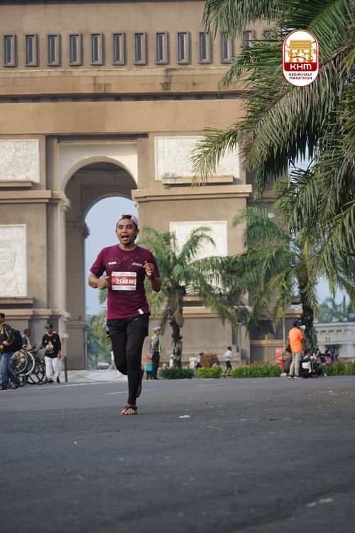 Race photo from Kediri Half Marathon 2025
