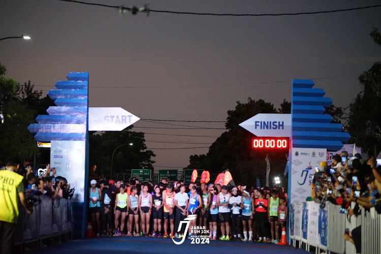 Race photo from Jabar Run 10K 2024