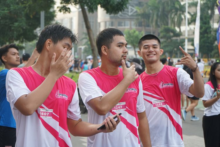 Race photo from Smartfren Run 2024 Vibes