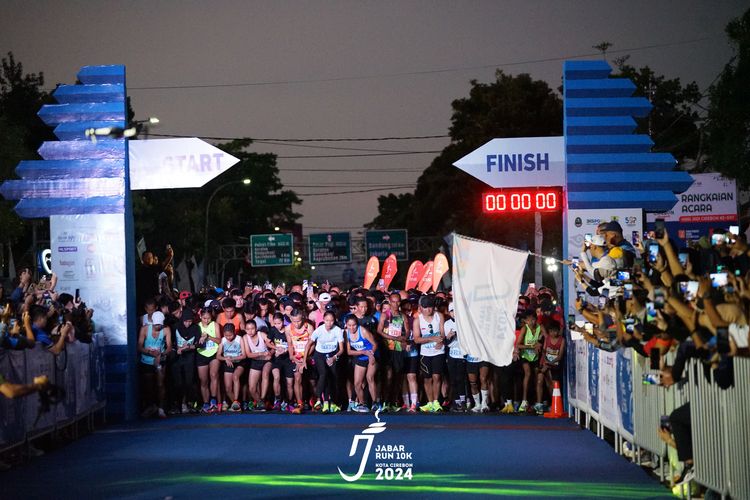 Race photo from Jabar Run 10K 2024
