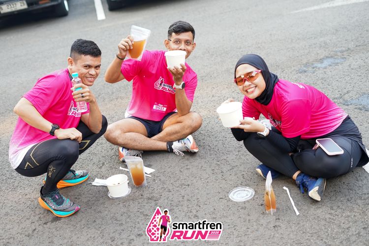 Race photo from Shakeout Run - Smartfren Run
