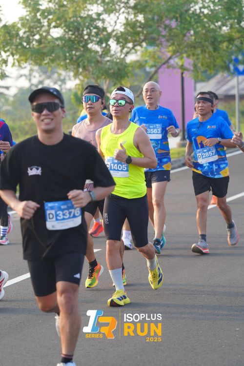 Race photo from ISOPLUS RUN 2025 - JAKARTA