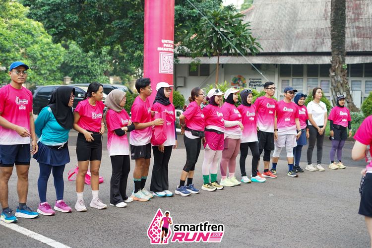 Race photo from Shakeout Run - Smartfren Run